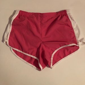 Pink Puma running shorts. Small
